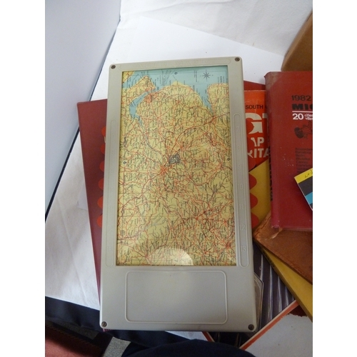 191 - An Auto Mapic, of the United Kingdom and original box; and various Motoring maps and ephemera for Sh... 