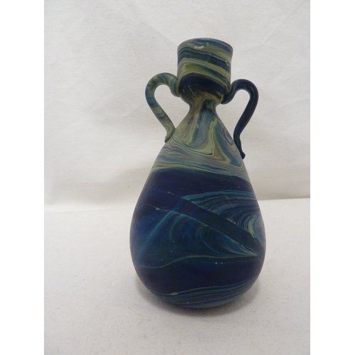 130 - Lorenzo Radi for Salviati - a chalcedony glass vase, after the antique, 15 cm high approx.