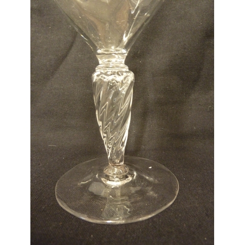 3 - Three James Powell & Sons glass tazzae, comprising a low tazza with circular wavy edge, 14.5 cm diam... 