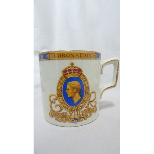 79 - Commemorative Ceramics including a Royal Doulton porcelain 1911 Coronation teacup and saucer; a 1902... 