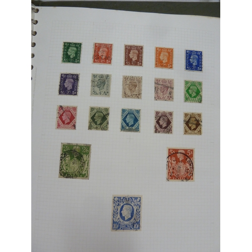 87 - A collection of stamps in albums (qty)