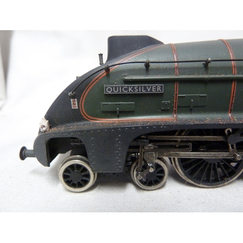 145 - Model Train and Railway Interest - a Bachmann 00 gauge Quicksilver Engine, numbered 60015 in dark gr... 