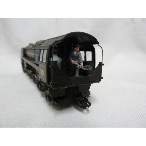 170 - Model Train and Railway Interest - a Hornby 00 gauge Fyling Dutchmann Engine, numbered 70018 in dark... 