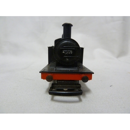 167 - Model Train and Railway Interest - a Hornby 00 gauge Engine, numbered 69543 in black livery with red... 