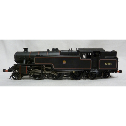 166 - Model Train and Railway Interest - a Bachmann 00 gauge Engine, numbered 42096 in black livery with r... 