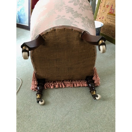 130 - WITHDRAWN - A Ladies dressing or slipper chair. This item is held offsite and is unavailable for vie... 