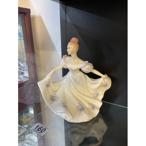 160 - Royal Doulton figure (Kathy)