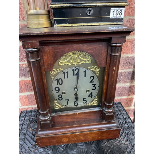 199 - Antique Mantle clock