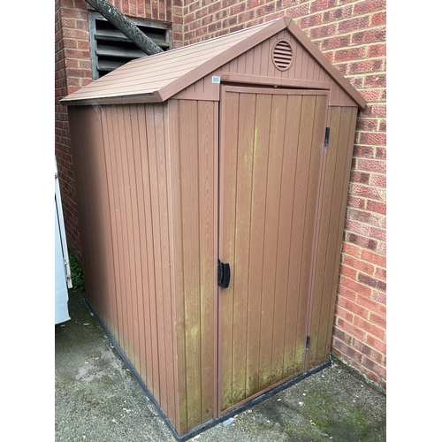 203 - Ketler plastic garden shed