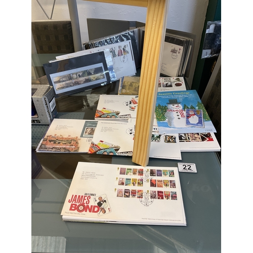 22 - Large Quantity of first day covers