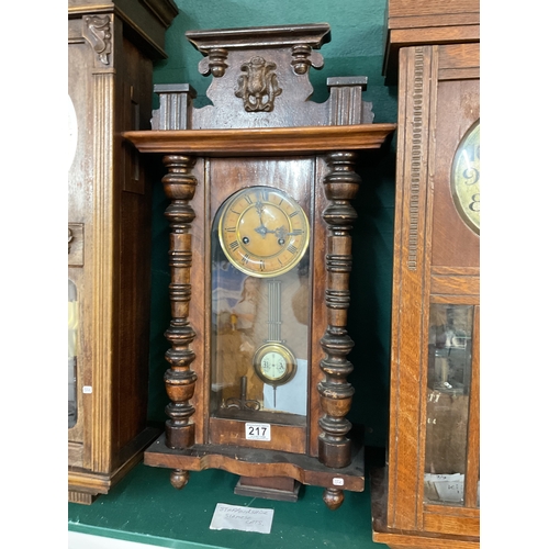 217 - Antique wall clock