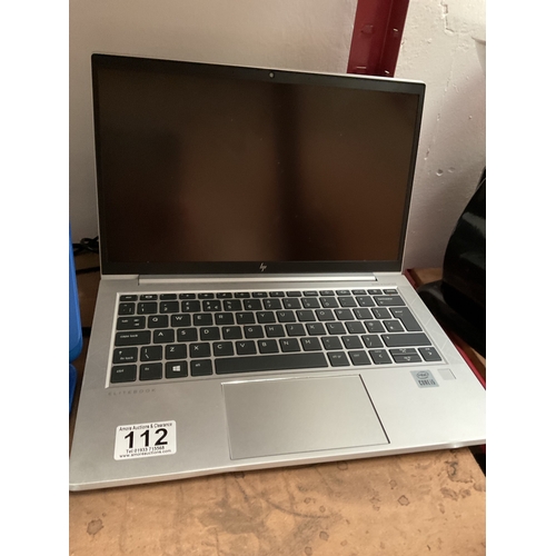 112 - HP laptop (nocharger)