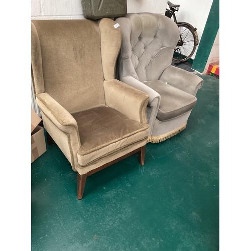 125 - 2x retro chairs