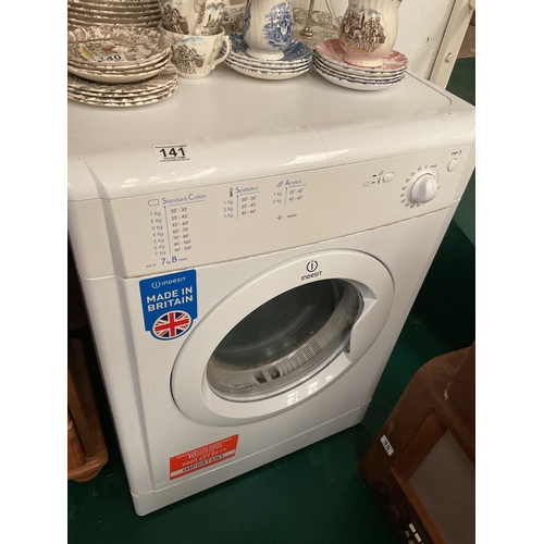 141 - Indesit 7kg Tumble dryer