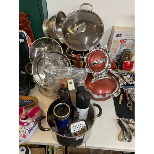 15 - Kitchen pots/ kitchenalia