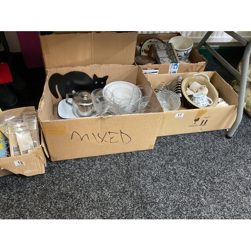 17 - Assorted household items, china etc