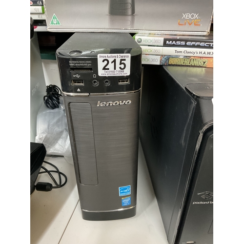 215 - Lenovo PC tower