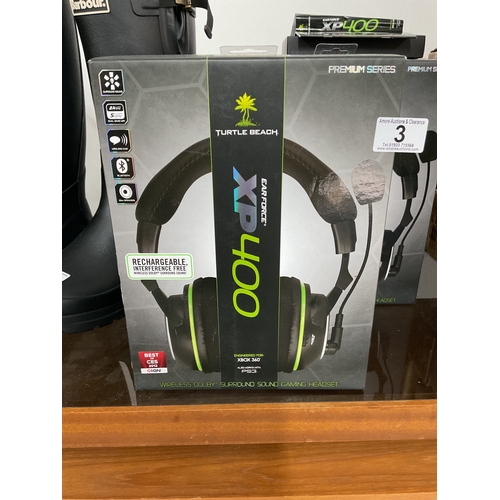 3 - Turtle beach XP400 headphones