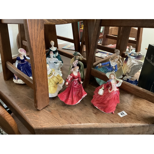 49 - Large quantity Royal Doulton figures