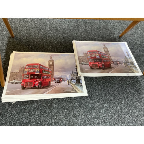 71 - Large quantity of London prints