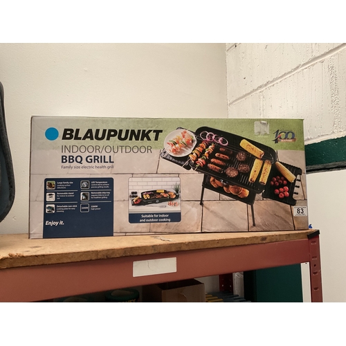 83 - Blaupunkt indoor/outdoor BBQ grill