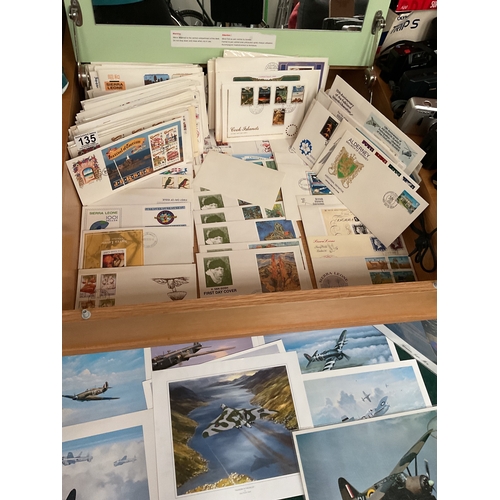 135 - Quantity of First day covers