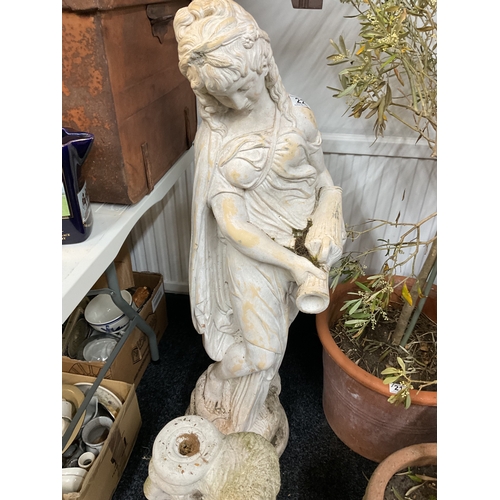 22 - Greek figural stone garden statue