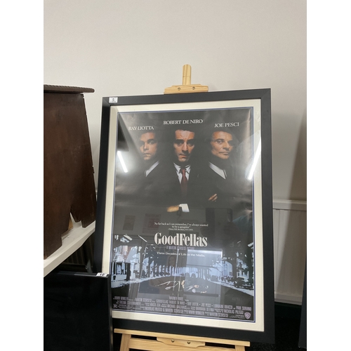 5 - Framed Goodfellas film poster