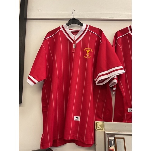 76 - Repro 1984 liverpool shirt XL