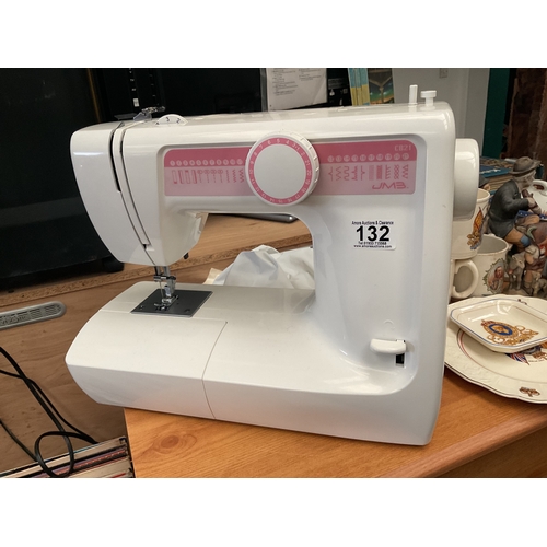 132 - JMB electric sewing machine