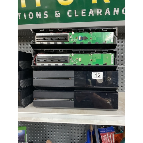 15 - Assorted Xbox ones, untested