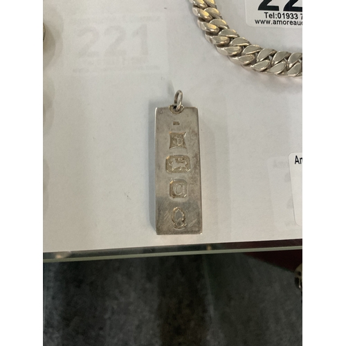 228 - Silver ingot 27g