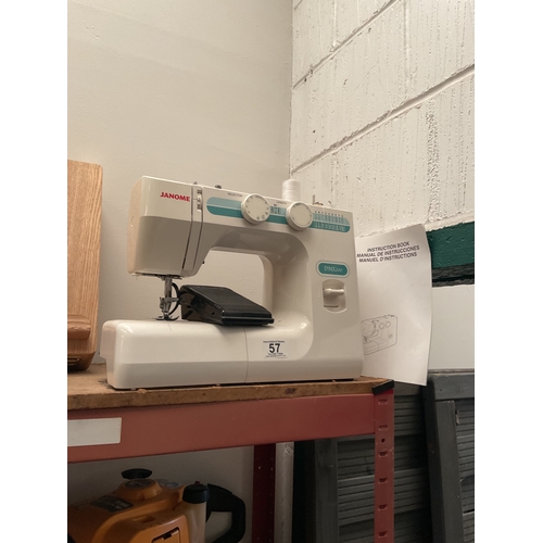 57 - Janome DMX 200 electric sewing machine