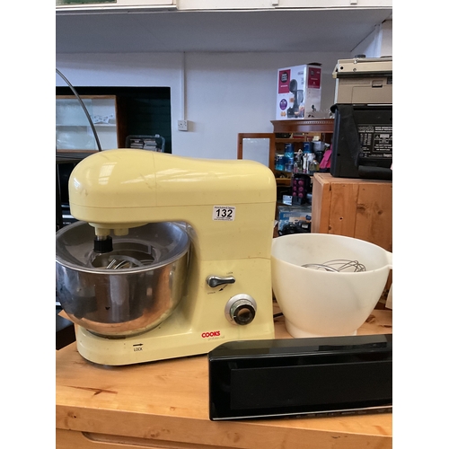 132 - Cooks professional stand mixer