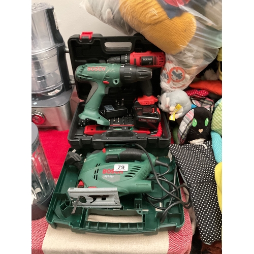 79 - Assorted power tools