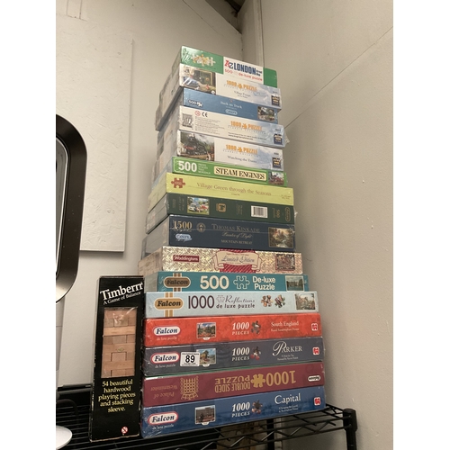 89 - Quantity of Jigsaw puzzles