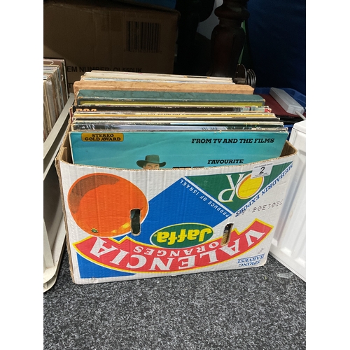 2 - Box of records