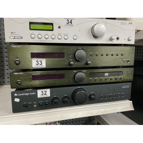 33 - Tibo Audio CD player and amplifier