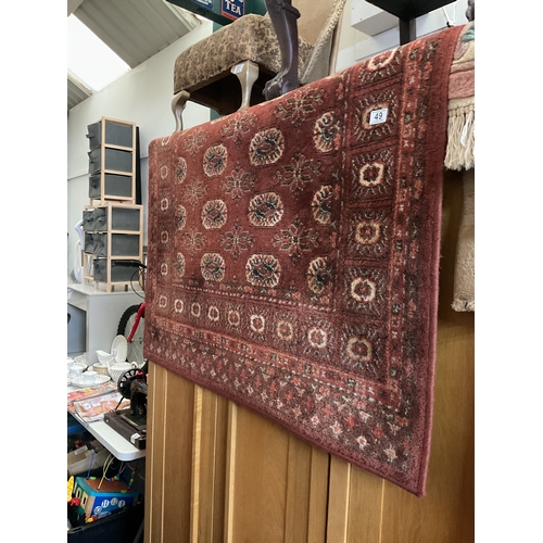 49 - Large eastern style rug