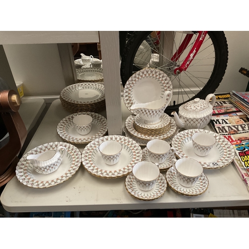 55 - Large assortment of Spode tiara dinnerware