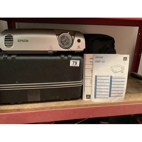 79 - Epson EMP-S3 projector