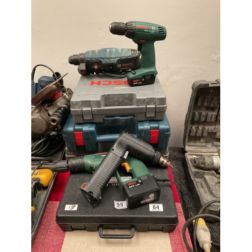 84 - Quantity power tools