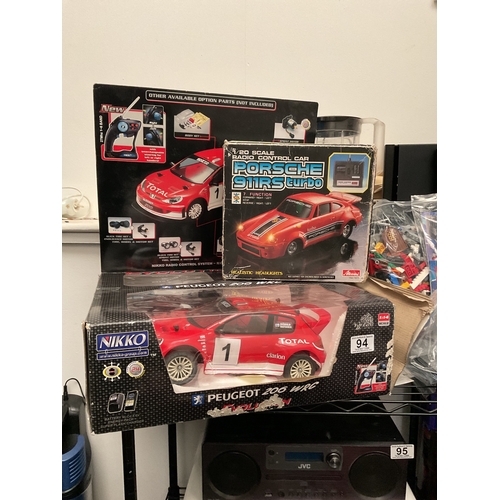 94 - 2 x RC Cars