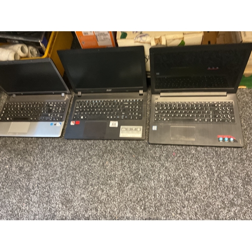 68 - 3 Laptops, untested