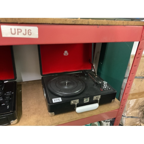 276 - GPO cased record player