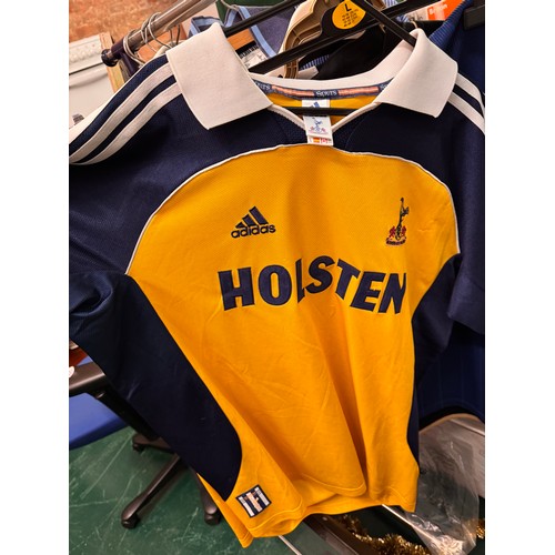 228 - Vintage Tottenham hotspur and other football shirts