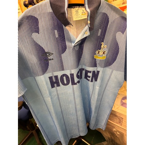 228 - Vintage Tottenham hotspur and other football shirts