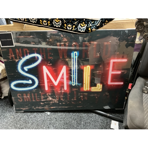 102 - New smile canvas picture