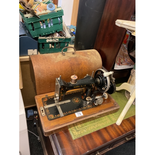 79 - Harris no.1 sewing machine