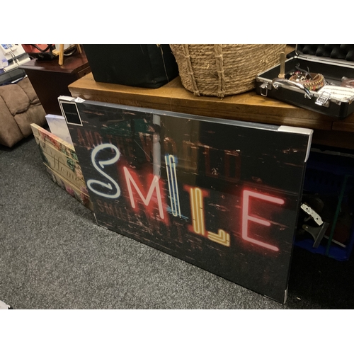 102 - New smile canvas picture